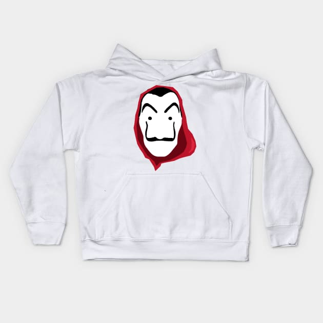 La Casa de Papel Kids Hoodie by FlowrenceNick00